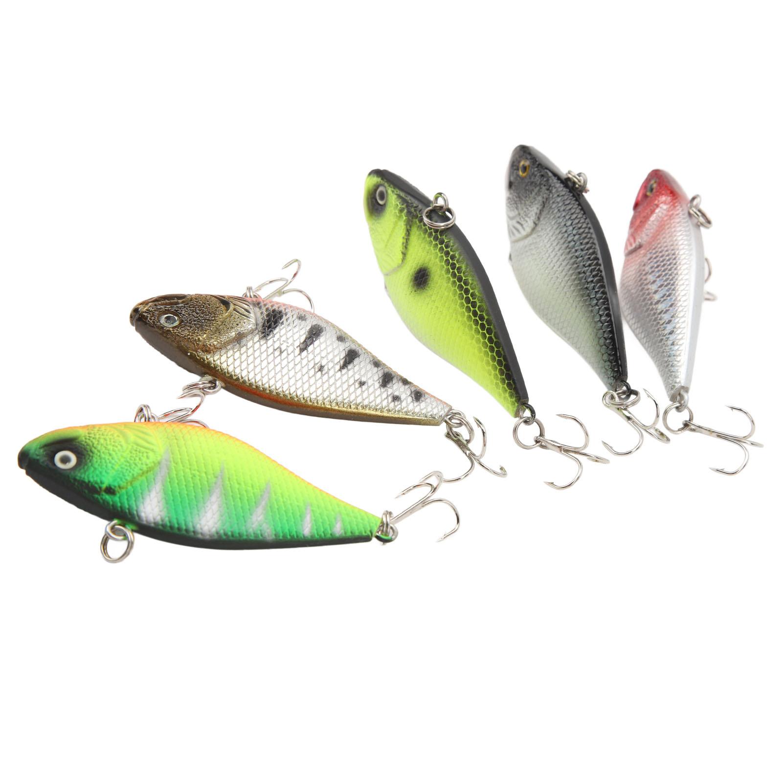 Набор жестких приманок для рыбалки с поверхности, тройные крючки, набор жестких приманок для соленой и пресноводной рыбалки