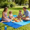 Extra Large Beach Mat for 1-3 Adults – Quick-Dry Outdoor Placemat – Perfect for Travel, Camping & Hiking – No More Sand Mess!