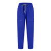 Conjunto de Dos Piezas para Mujer con Mangas Cortas, Color, Cuello en V, Bolsillo, Top y Pantalones, Ropa de Trabajo