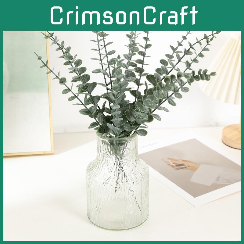 Globulus Leaf Eucalyptus Simulation Green Plant Decoration Arrangement Flower