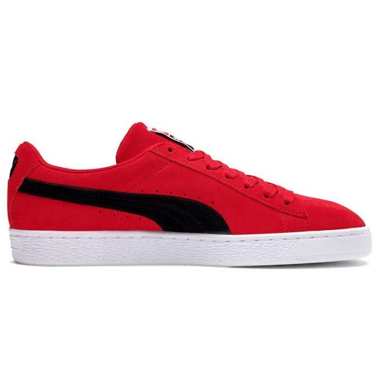 Puma Suede Classic Ribbon Red Unisex Sneakers Puma-Black Puma-White 365347-30