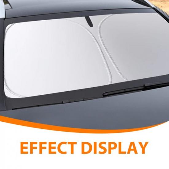 Made Car Heat Shield Windshield Visor SunShade For Toyota Tundra 07-20