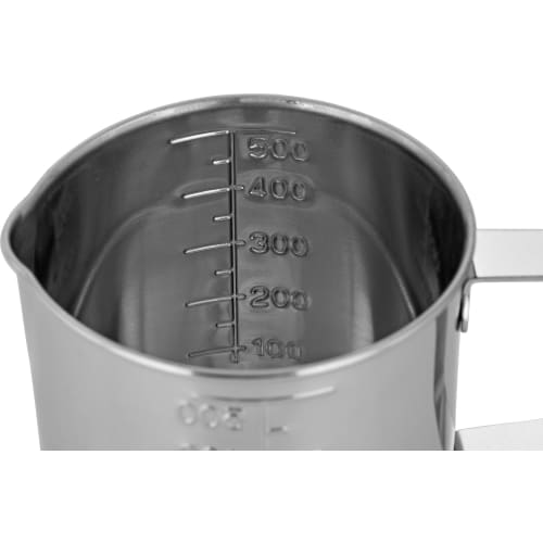 Wahei freiz Cookware Measuring Cup Ajido 500cc 18-8 Stainless Steel Made in Japan AD-192