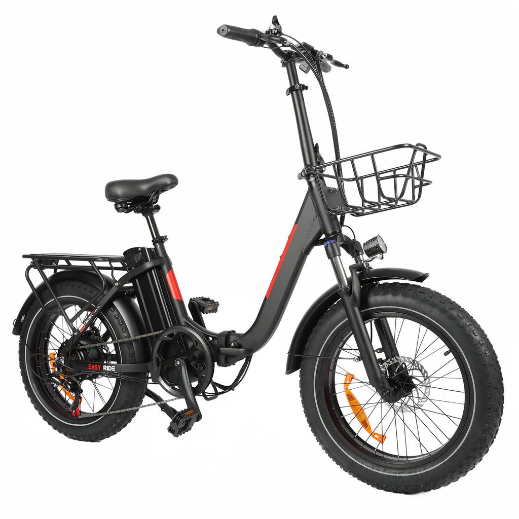 BAOLUJIE DZ-2030 Electric Bike 20*4.0'' Inch Tires 500W Motor 48V16AH Battery Max Speed 40KM/H Mechanical Disc Brakes