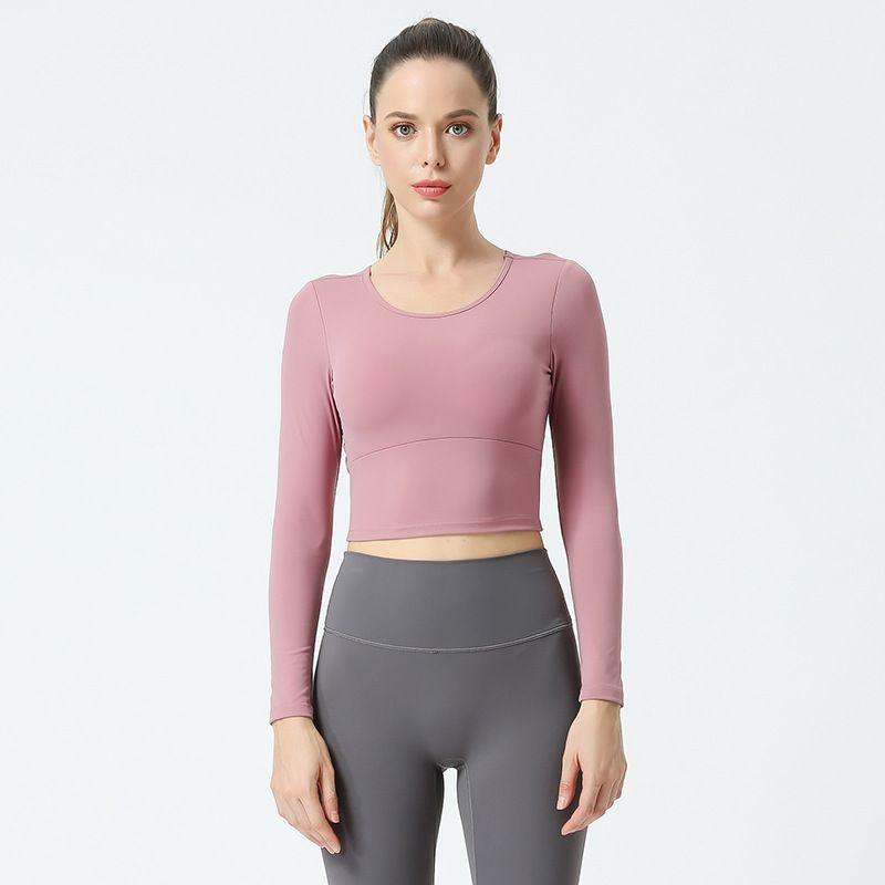 Sexy Backless Tight Sports T-shirt Outerwear Yoga Clothes