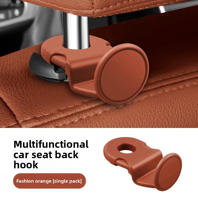 1PCS Car Hook ABS Car Seat Back Hidden Hook Car Rear Small Item Storage Hook Bag Fixation and Small Item Storage