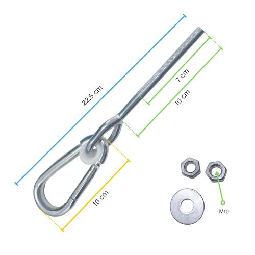 Sling For Swings Type A M10X100 Mm