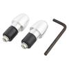 Kijima Motorcycle Parts Bar End Handlebar Inner Diameter 21mm Universal Silver HD-04802