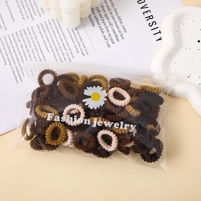 500-Pack Hair-Friendly Elastic Bands for Girls & Babies