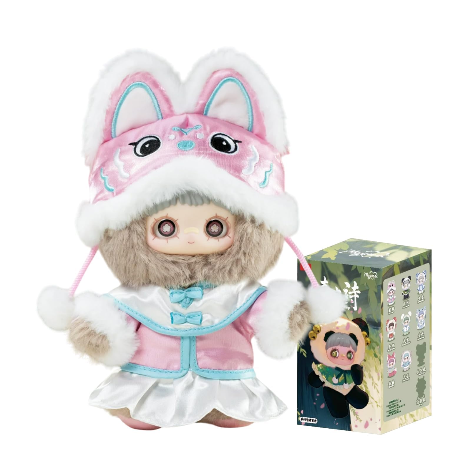 

Плюшевый сюрприз TRRCEPOS, Плюшевая фигурка серии Maymei Haruuta, Плюшевая игрушка Lovebu в закрытой коробке, Коллекционный подарок на день рождения (1 Случайный предмет)