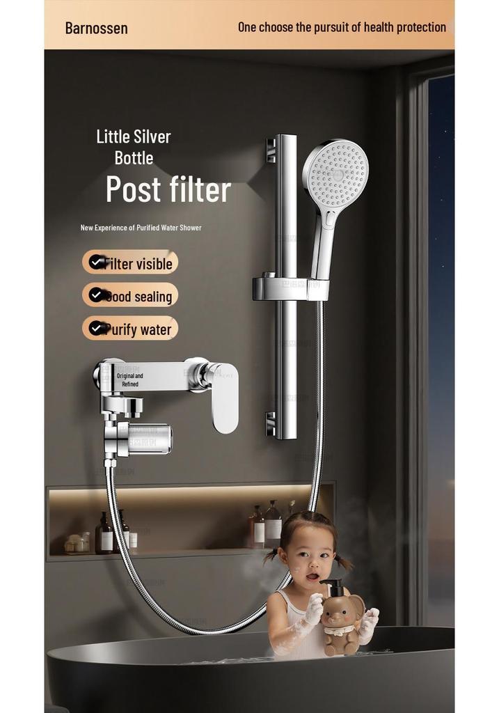 Universelle Duschwasserfilter-Kartusche für Badezimmer