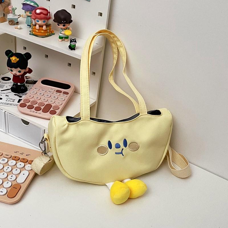 Cute, Fresh And Artistic Women's Shoulder Bag, Tang Nier's Casual And Cute Mobile Phone Bag, Female Student's Cross-body Bag