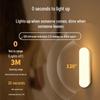 Rechargeable LED Night Light with Motion Sensor, USB-Powered, Ideal for Bedroom or Desk, No Plug Needed.