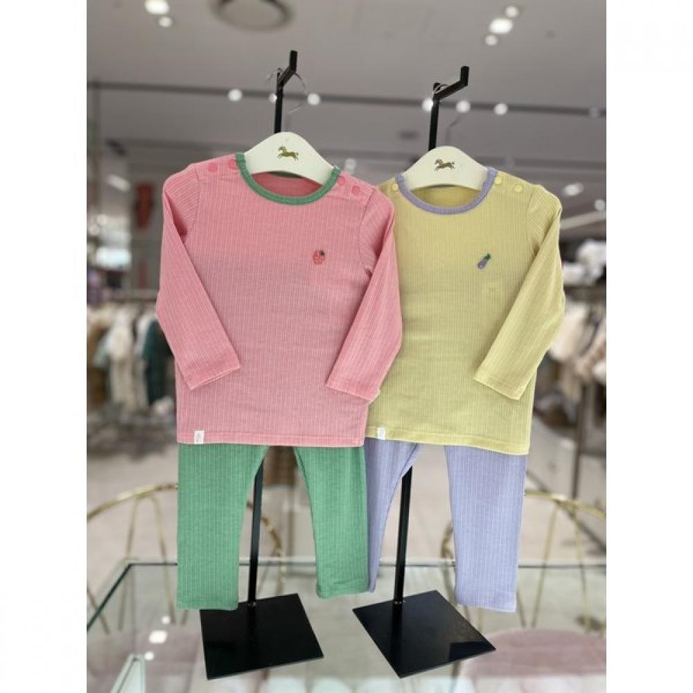 ETTOI Набор Pinko Slim Twins 07t157606s2 pink yellow/12M(80)