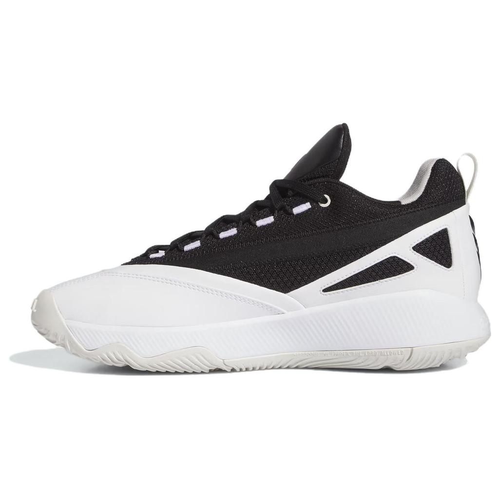 Adidas Dame Certified 2.0 White Black Unisex Sneakers Cloud-White Core-Black Orbit-Grey IE9345