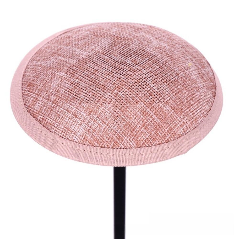 

13CM Wedding Millinery DIY Hair Accessories Creative Fascinator Bases рожевий