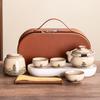 Ciyouming Portable Ceramic Travel Tea Set