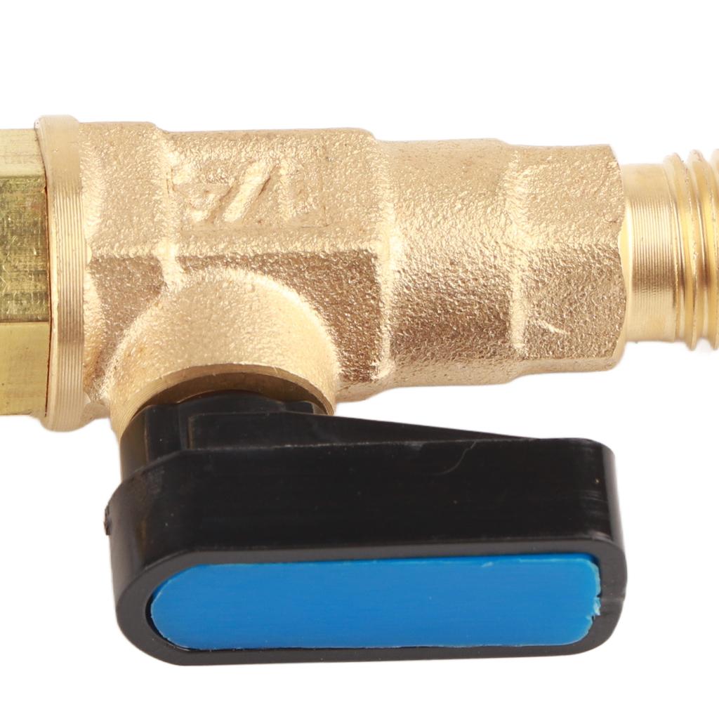 Air Conditioning Charging Valve Fine Workmanship Refrigerant Valve Good Sealing High Reliability for Office for Hotel for Home