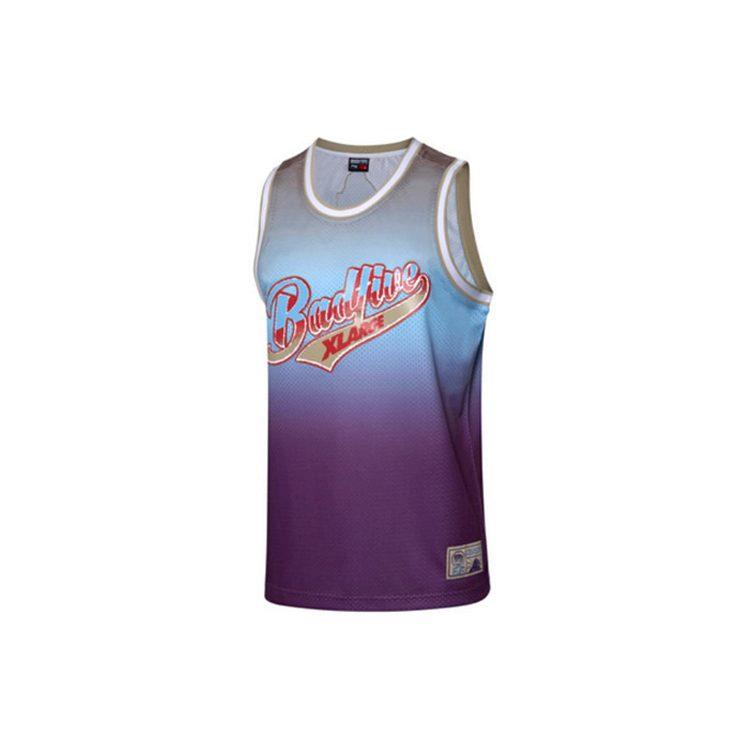 Li Ning x XLARGE Basketball Jersey Men's Jams Purple AAYP531-1