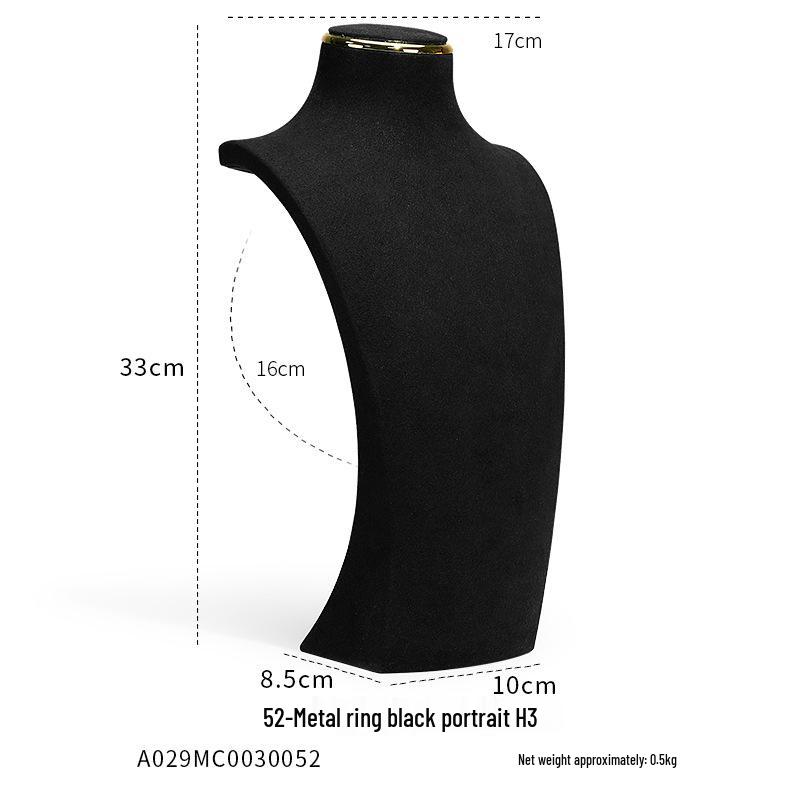 Weiyuanpeng Ultra-fiber Mannequin Necklace Display Stand