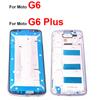 Para Motorola Moto G6 G6 Plus Estrutura Intermediária Carcaça Moldura Intermediária LCD Moldura do Chassi Peças de Reparo