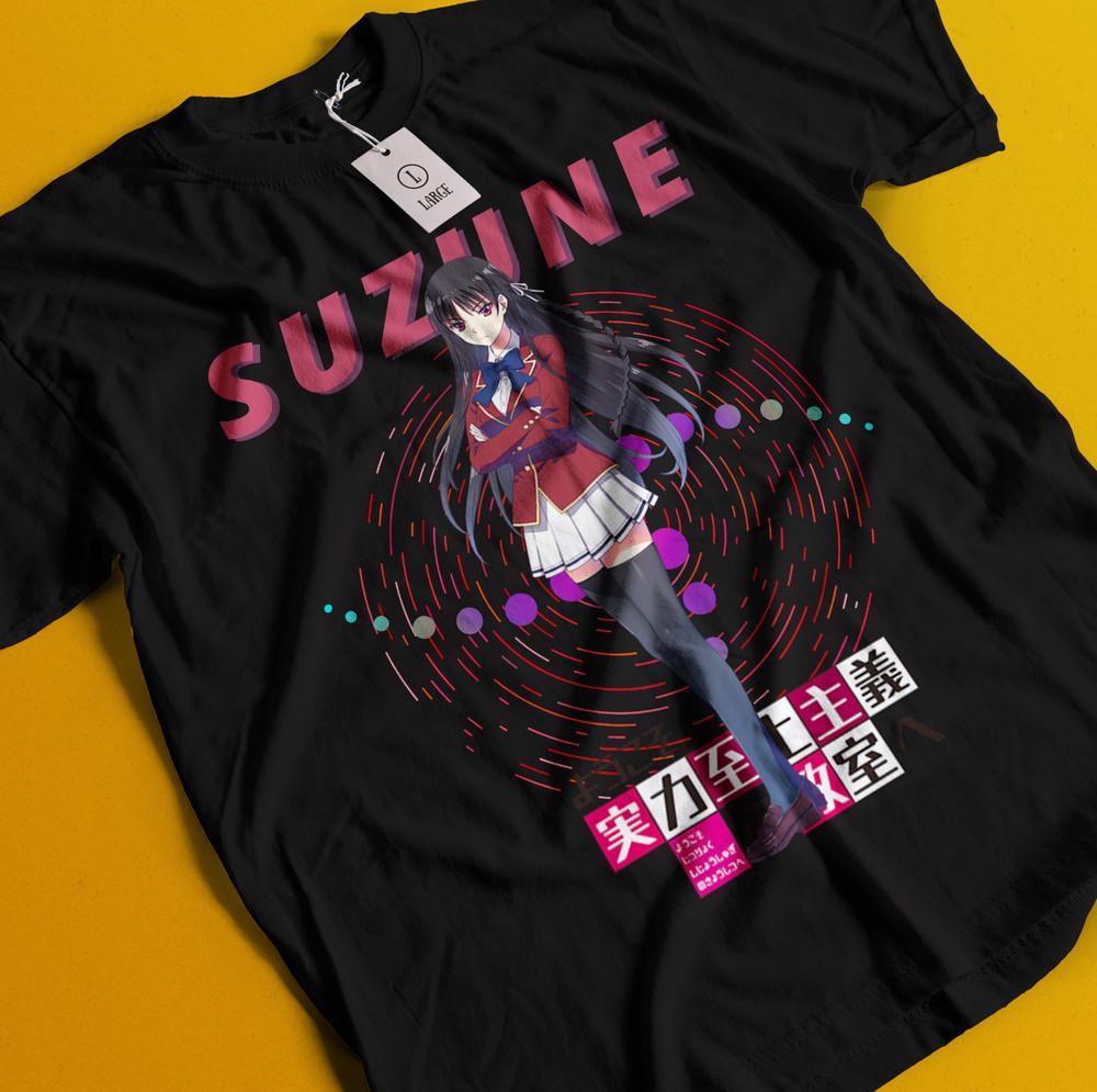 

Рубашка Класс Элиты Футболка Сузуне Футболка Хорикита Школьная Аниме Футболка 4XL