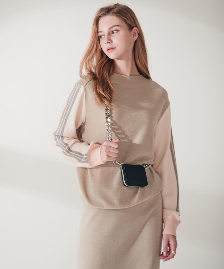 NOT Soft Wool Knit Two Piece