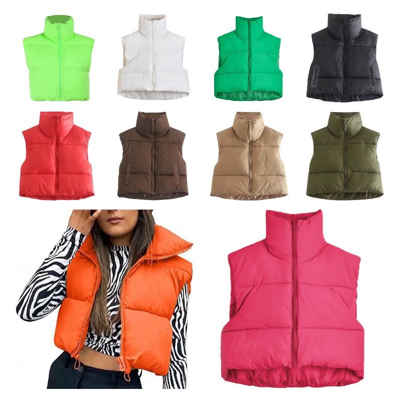 Vest Women Winter Intensification Stand Collar Sleeveless Vest Coat Gift Girls