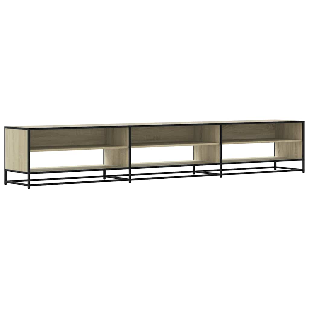 Vidaxl Szafka Tv, Dąb Sonoma, 270X40X46 Cm, Materiał Drewnopochodny