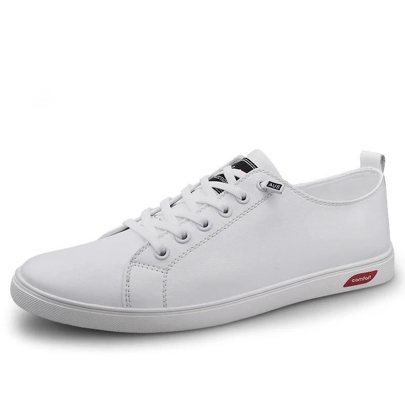 

Fashion Genuine Leather Mens Luxury Brand Casual Shoes Fashion Handmade Classic White Shoes Outdoor Comfort Men Sneakers Business Office 37 белый