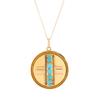 Personalized Necklace Open And Close Moon Zircon Photo Album Pendant Necklace Collarbone Chain Electroplated Gold Color Retention