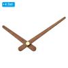 PATIKIL Replacement Clock Hands Kit, 4 Sets, Wooden Movement Hand Parts, 10-inch Wall Clock Repair, DIY Home Art Decoration, B1