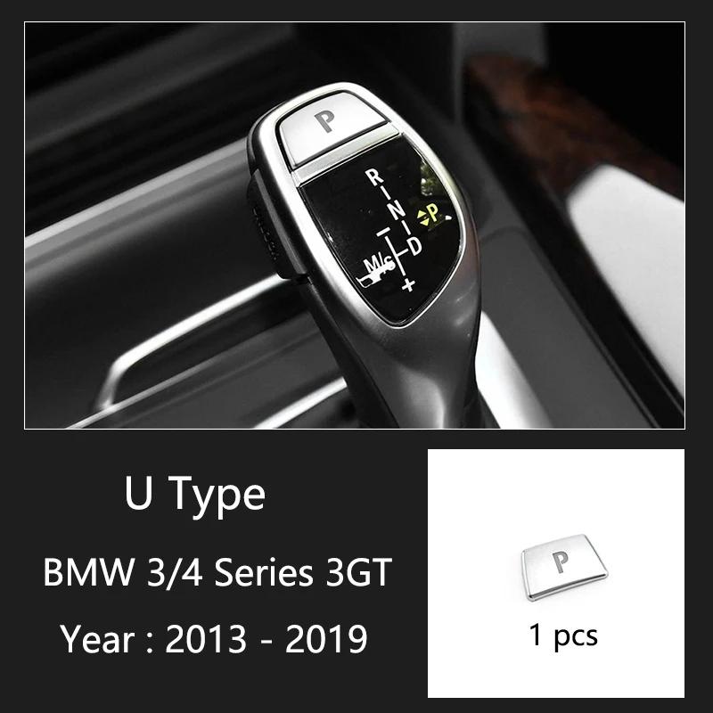 For BMW 3 4 Series 3GT F30 F31 F32 F34 F36 316li Car Accessories Control Gear Shift Panel Decorative Strip Cover Trim Sticker