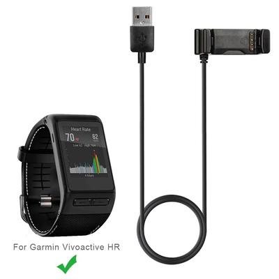 USB Cable Charging  for Garmin Vivoactive HR Cardle Replacement Charger Heart Rate Monitor GPS Smart Watch Replacement