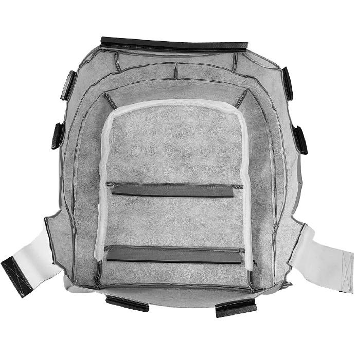 Driver Side Bottom Replacement Leather Seat Cover Gray #H2U or H0U Compatible with Chevy Colorado GMC Canyon 2015 2016 2017 2018 2019 2020 2021 2022