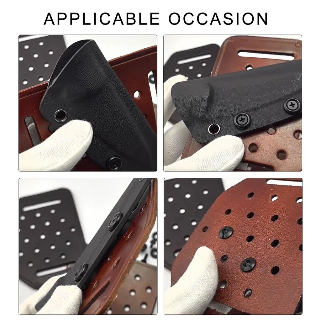Cutter Sheath Storage Case For Belt Tooling Detail Survivalist Hunters Campers Handcrafted Pancakes Styles Tool Cover