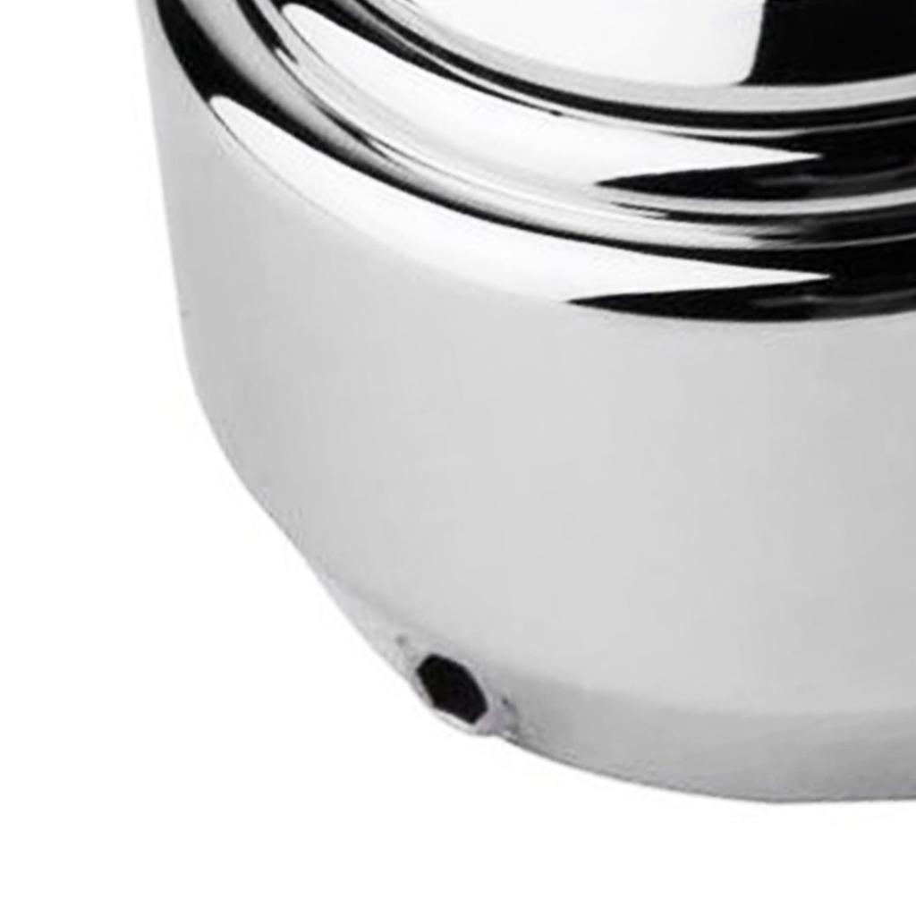 Motorcycle Handlebar Clock Chrome Plating Precise Time Waterproof Aluminium Alloy Handlebar Mount