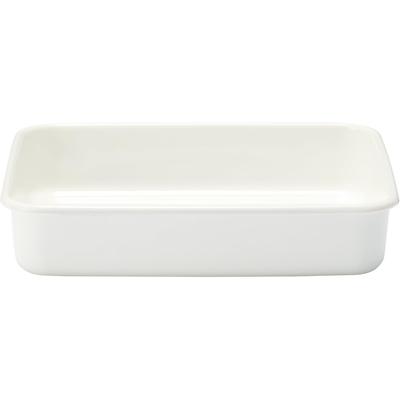 Large Enamel Storage Container Selectable MDP13A3S (with Lid)