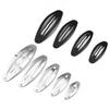 10 pezzi 4/5/6/7/8cm Ferri per Capelli BB in Ferro Semplici Fermagli Ovali in Metallo Fermagli per Capelli per Donne Ragazze Fai da Te Accessori per Capelli