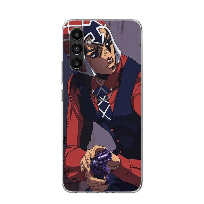 JoJo Adventure Guido Mista Phone Case for Samsung Galaxy A17 A16 A15 A14 A13 A57 A56 A55 A54 A53 A37 A36 A35 A34 A33 A26 A25 A24