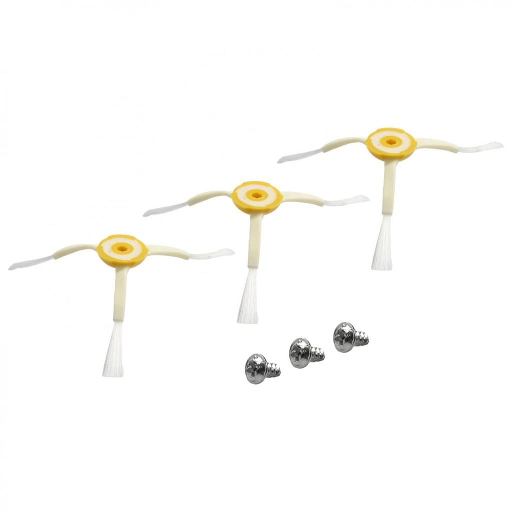 3-piece Set Side Brushes To All For  for Roomba 500/600Series And Screws
