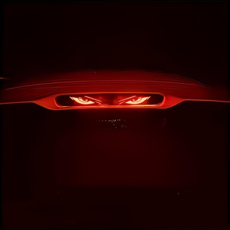 Car Brake Light Stickers, Self-adhesive Devil's Eye Decals, Suitable for Cars, Trucks, SUVs, Fun Car Decorations