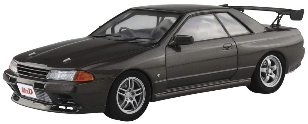 Aoshima Bunka Kyozai Initial D Series 4 Hojo Rin BNR32 Skyline Scale Plastic Model Kit Co., Ltd. (AOSHIMA) No. GT-R 1/24