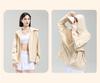 Women's Anti-UV Ice Silk Hooded Windbreaker - Breathable, Elastic, and Sun-Protective Summer Jacket for Climbing