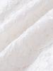 Elegant White Lace Jacquard Skirt - Autumn/Winter Hip-Hugging Style for Women