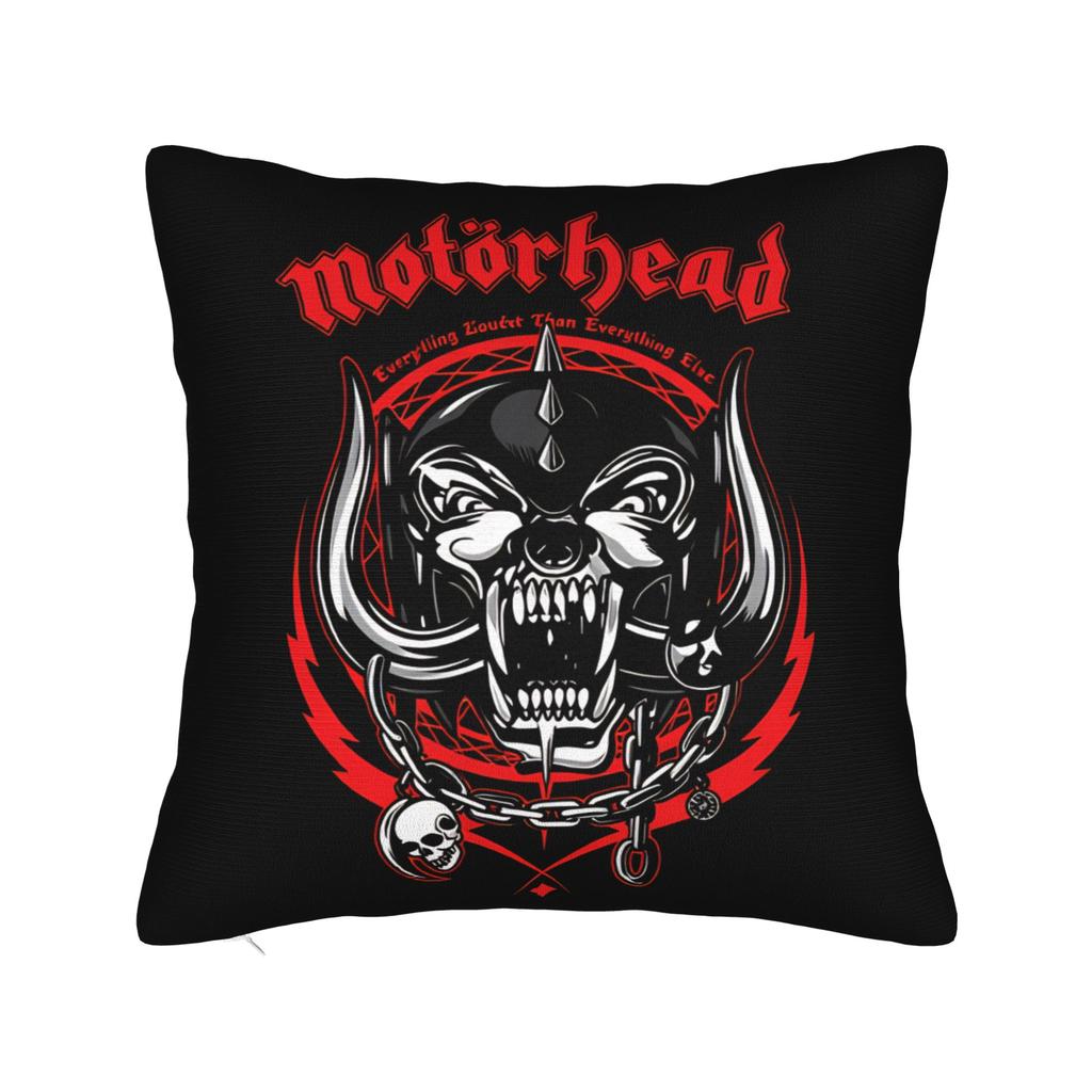 Pillow Case Rock band M-Motorhead Design Pillow Cover For Sofa Couch Bed Living Room Morden Pillowcases
