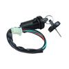 4 Pin Ignition Switch Key Set with Cap for 50cc 70cc 90cc 110cc 125cc 150cc 200cc 250cc TaoTao SUNL Chinese ATV Dirt Bike Electric Scooter