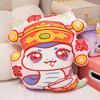 Mascot 2025 Fruit Snake Plush Pillows Room Decoration Spring Festival Gifts