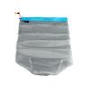 Ultraleichter Mesh-Sack mit Kordelzug für Outdoor-Reisen, Wandern, Camping, Aufbewahrungstasche(Blau XL)
