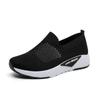 Women's Casual Shoes Fly-woven Shoes Hollow Breathable Sports Shoes Women's Soft-soled Lightweight Cloth Shoes